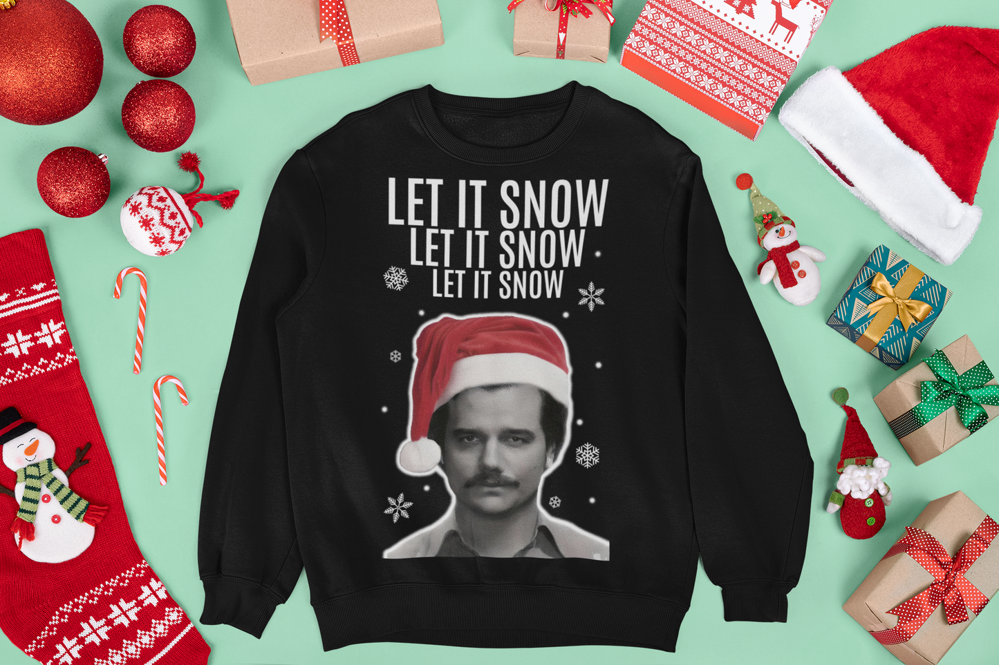 PABLO ESCOBAR CHRISTMAS JUMPER