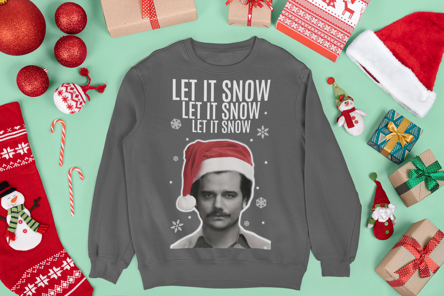 PABLO ESCOBAR CHRISTMAS JUMPER