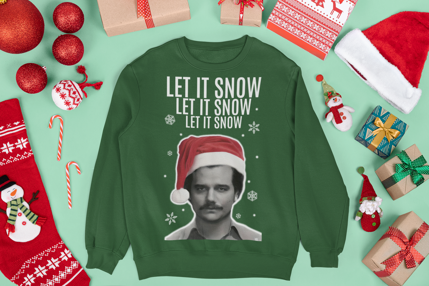 PABLO ESCOBAR CHRISTMAS JUMPER