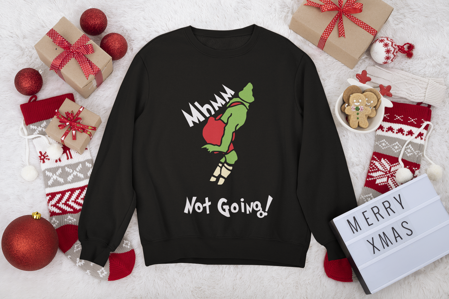 THE GRINCH MATCHING CHRISTMAS SWEATERS