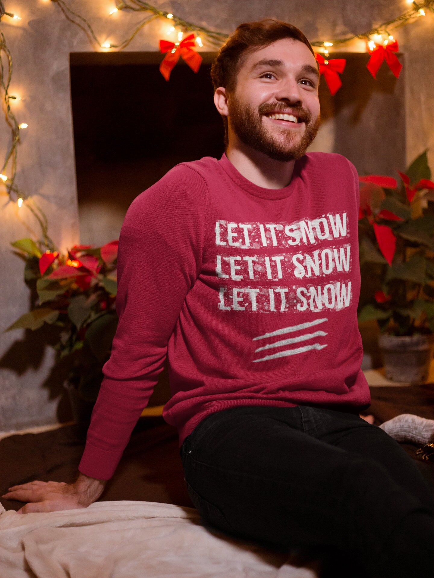 LET IT SNOW CHRISTMAS JUMPER