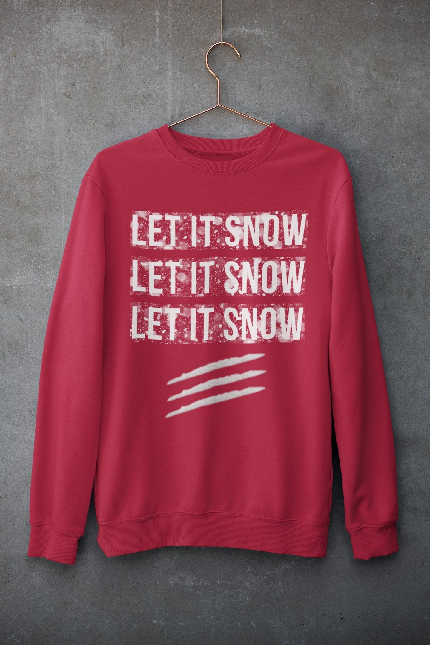 LET IT SNOW CHRISTMAS JUMPER