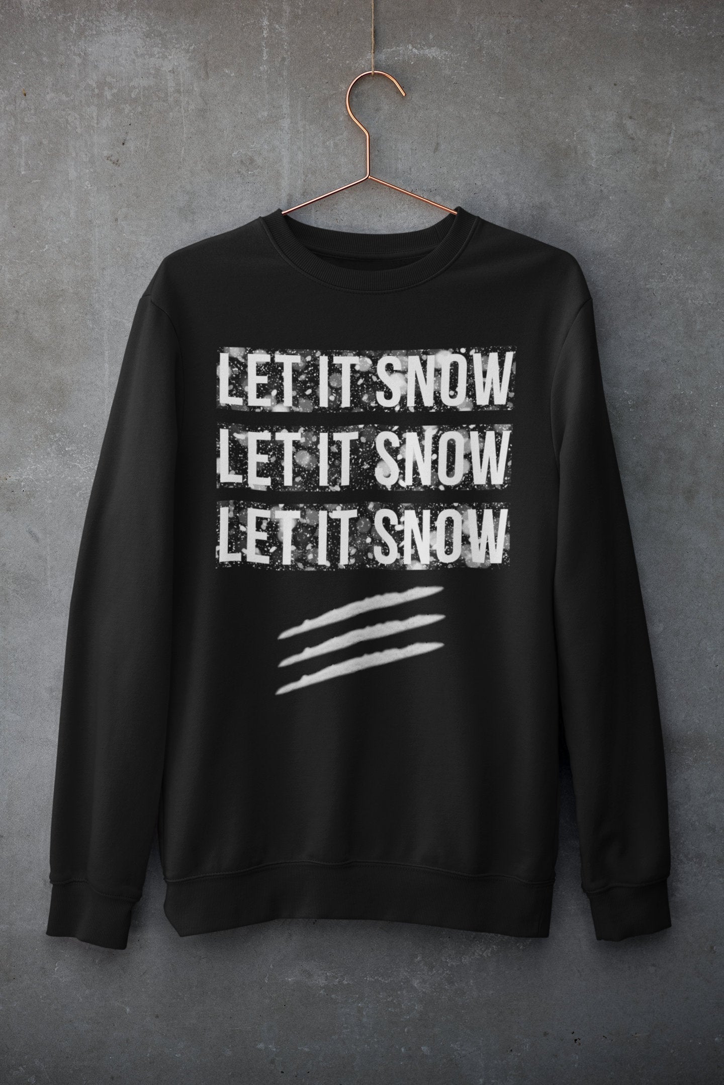 LET IT SNOW CHRISTMAS JUMPER