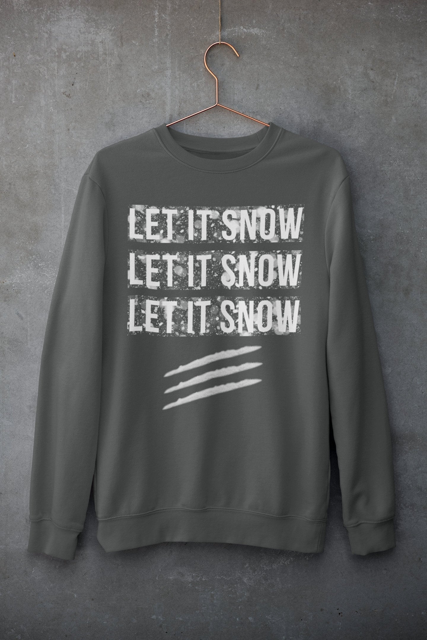 LET IT SNOW CHRISTMAS JUMPER