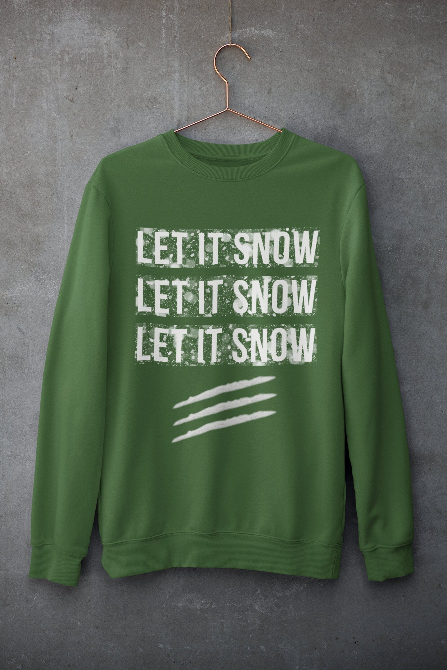 LET IT SNOW CHRISTMAS JUMPER