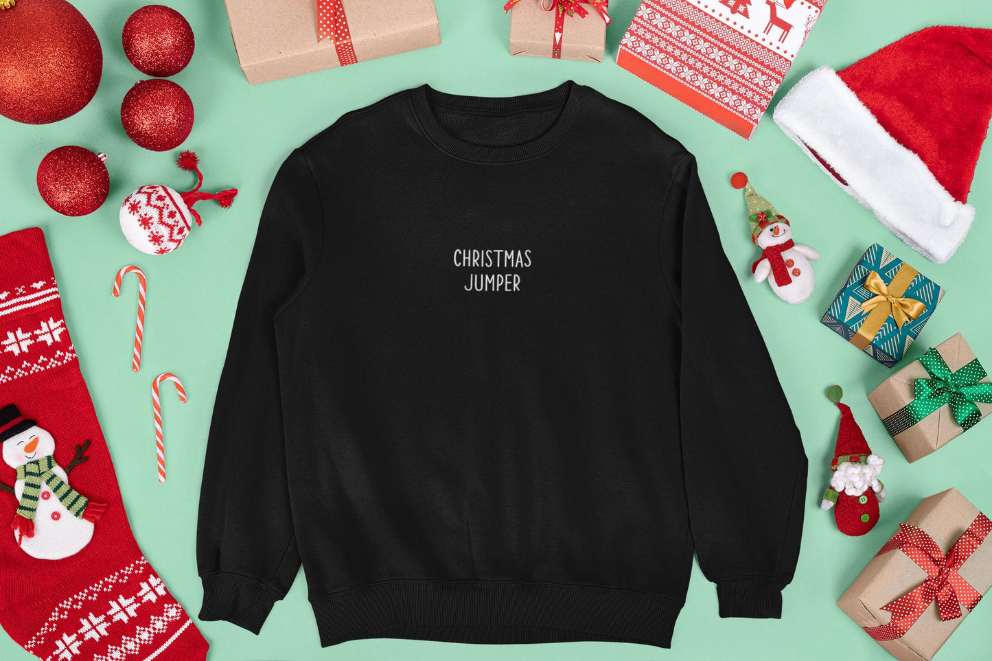 MINIMALIST CHRISTMAS SWEATER