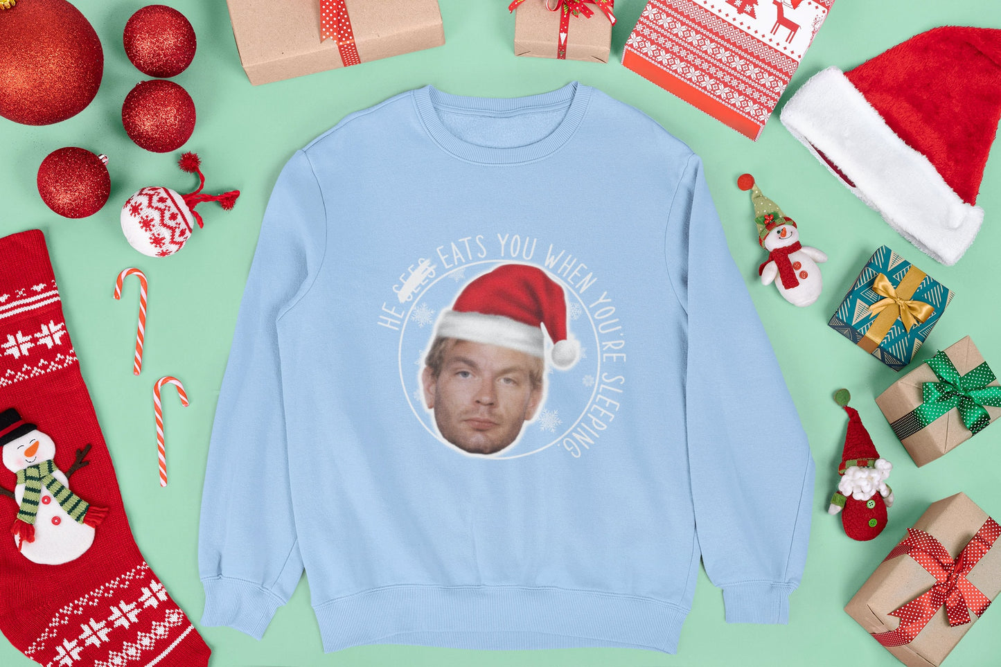 JEFFREY DAHMER CHRISTMAS JUMPER