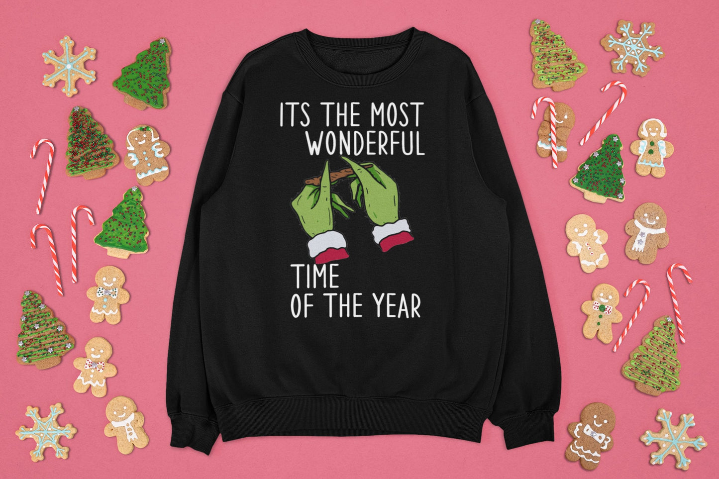 THE MOST WONDERFUL TIME OF THE YEAR CHRISTMAS JUMPER