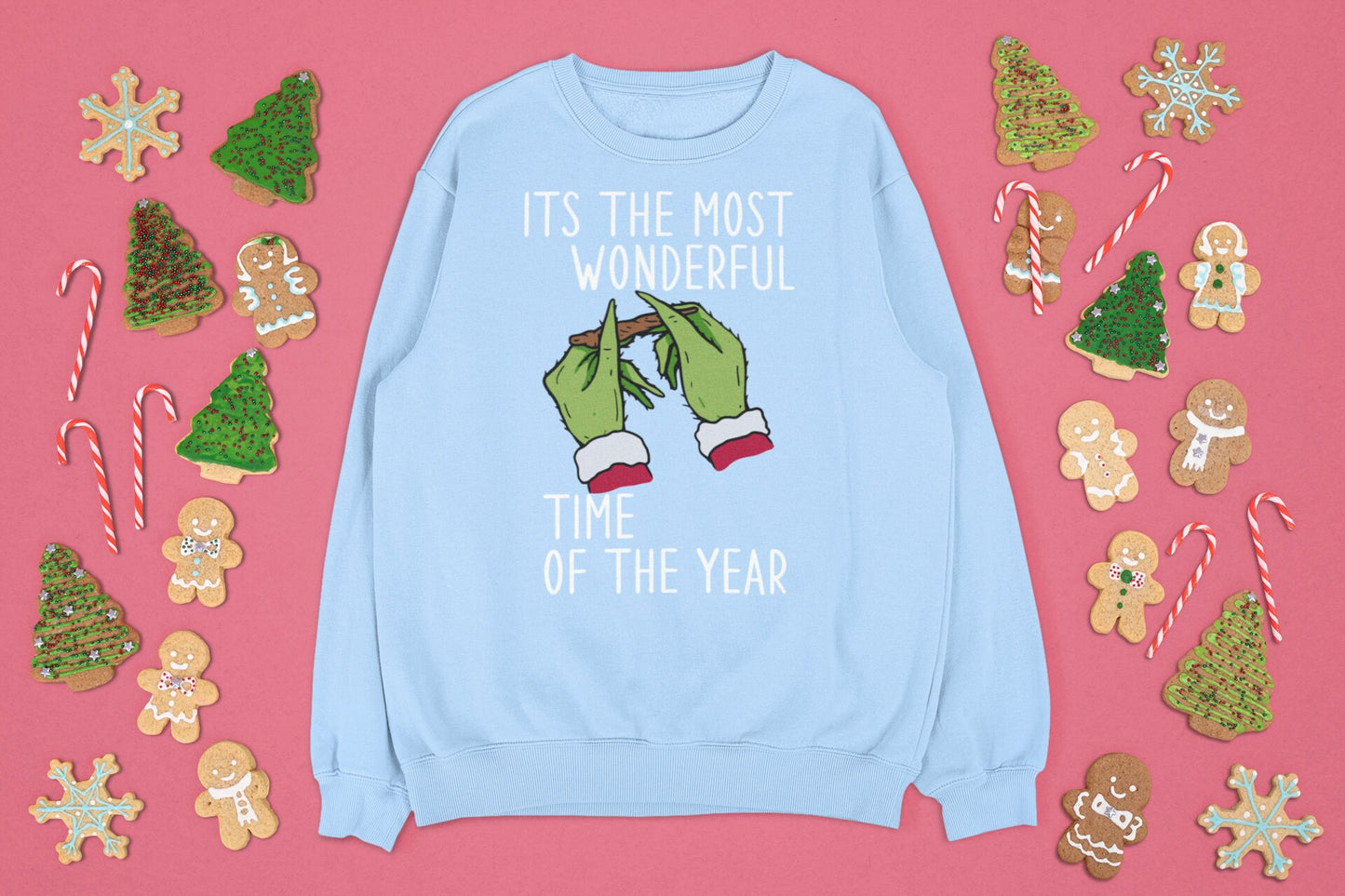 THE MOST WONDERFUL TIME OF THE YEAR CHRISTMAS JUMPER