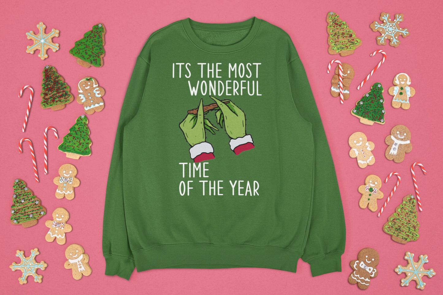 THE MOST WONDERFUL TIME OF THE YEAR CHRISTMAS JUMPER