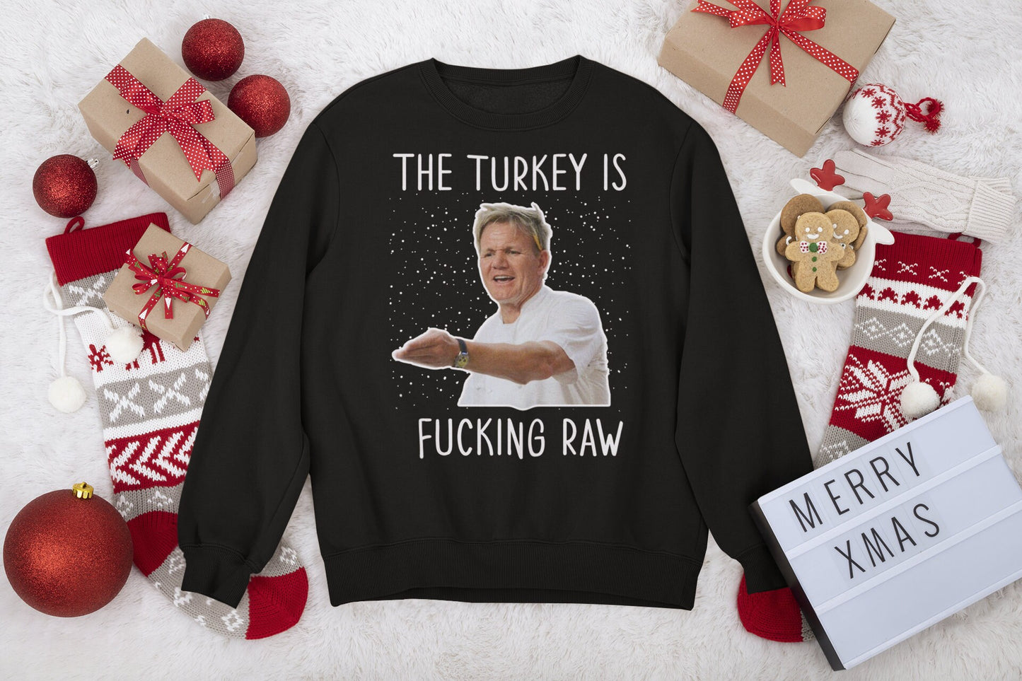 GORDON RAMSAY CHRISTMAS JUMPER