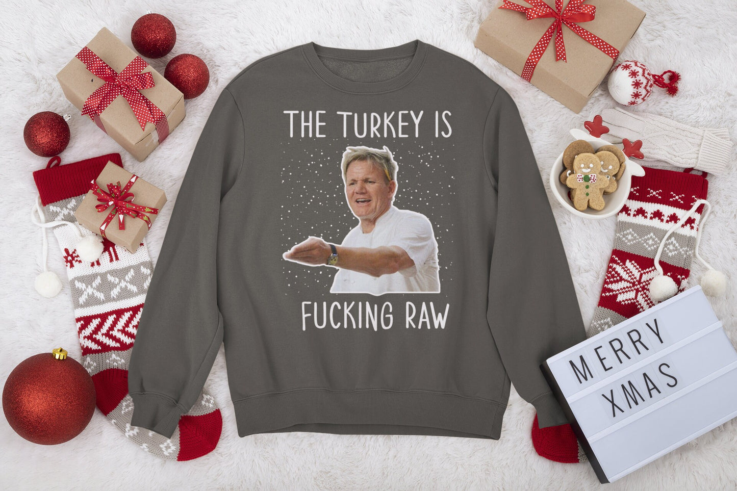 GORDON RAMSAY CHRISTMAS JUMPER