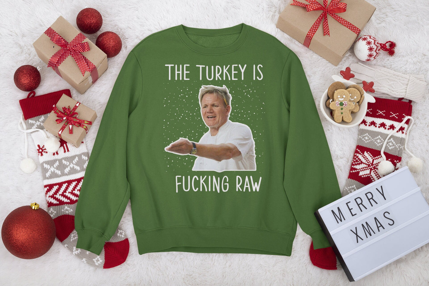GORDON RAMSAY CHRISTMAS JUMPER
