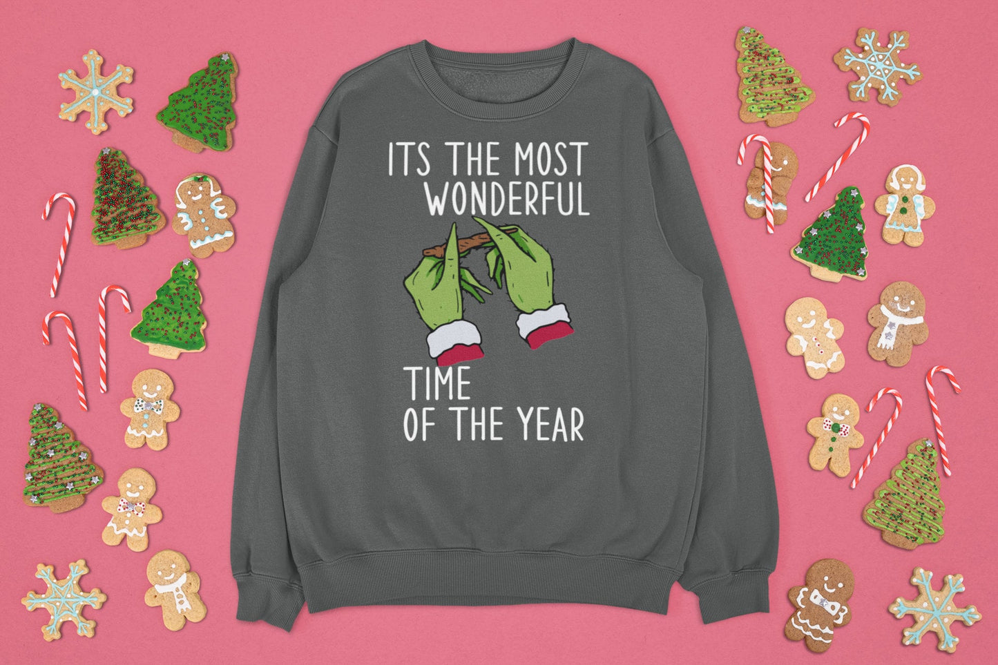 THE MOST WONDERFUL TIME OF THE YEAR CHRISTMAS JUMPER