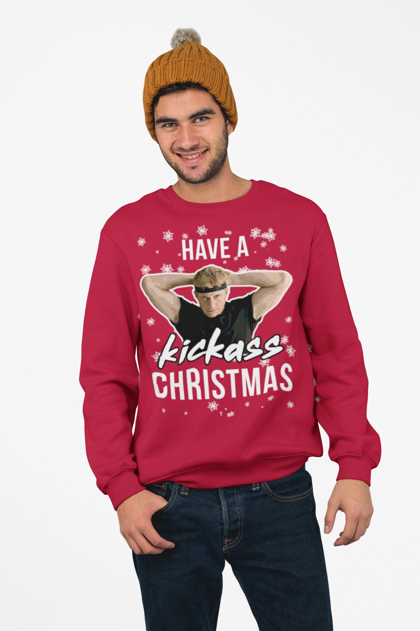 COBRA KAI INSPIRED CHRISTMAS JUMPER