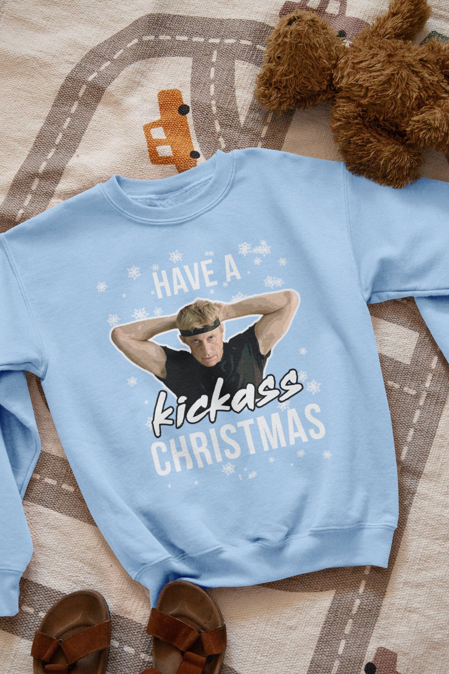 Children's Cobra Kai Inspired Christmas Jumper