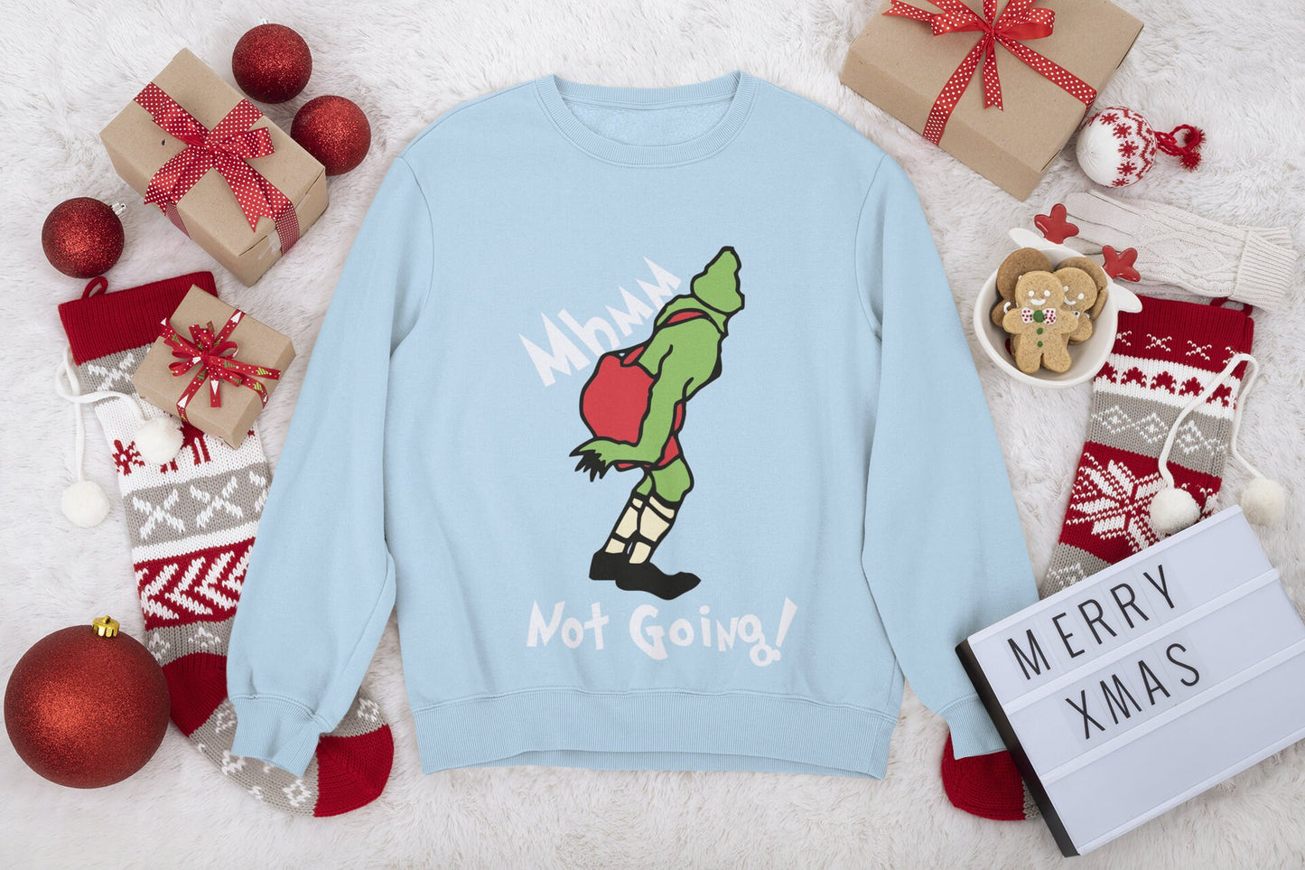 THE GRINCH MATCHING CHRISTMAS SWEATERS