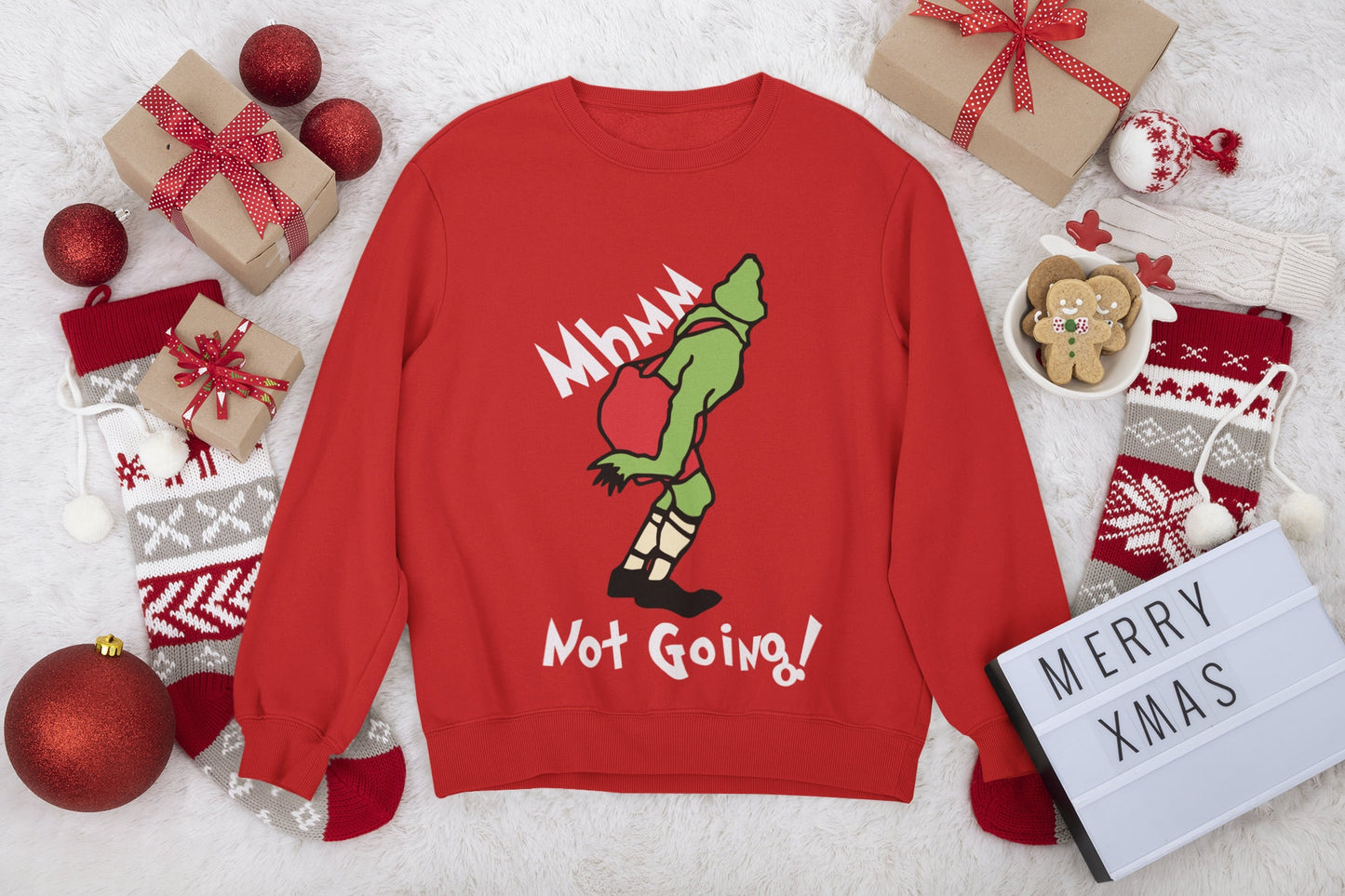 THE GRINCH MATCHING CHRISTMAS SWEATERS