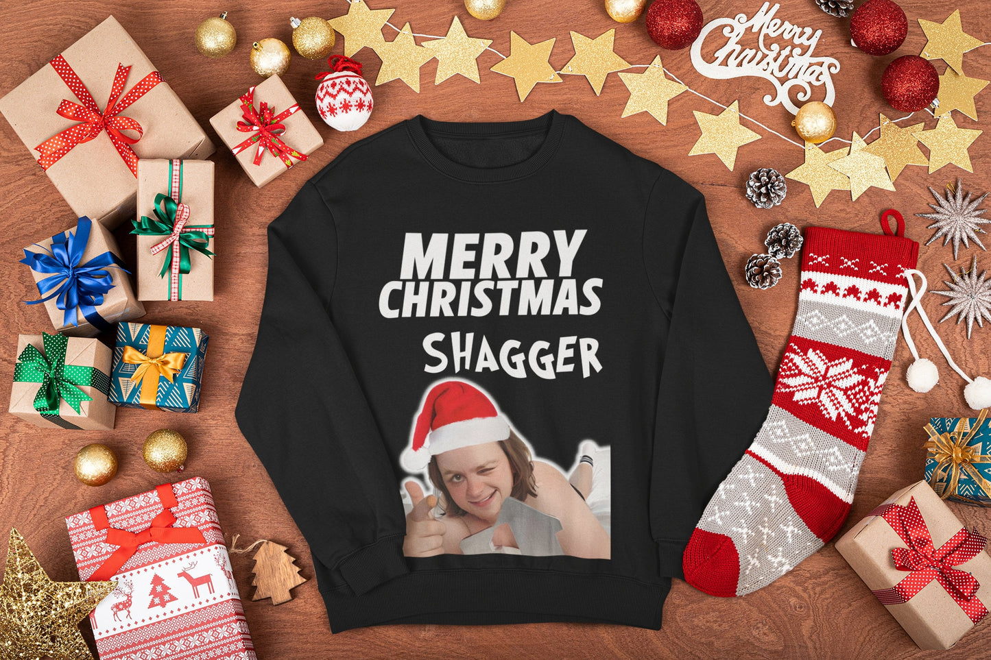 LEWIS CAPALDI CHRISTMAS JUMPER