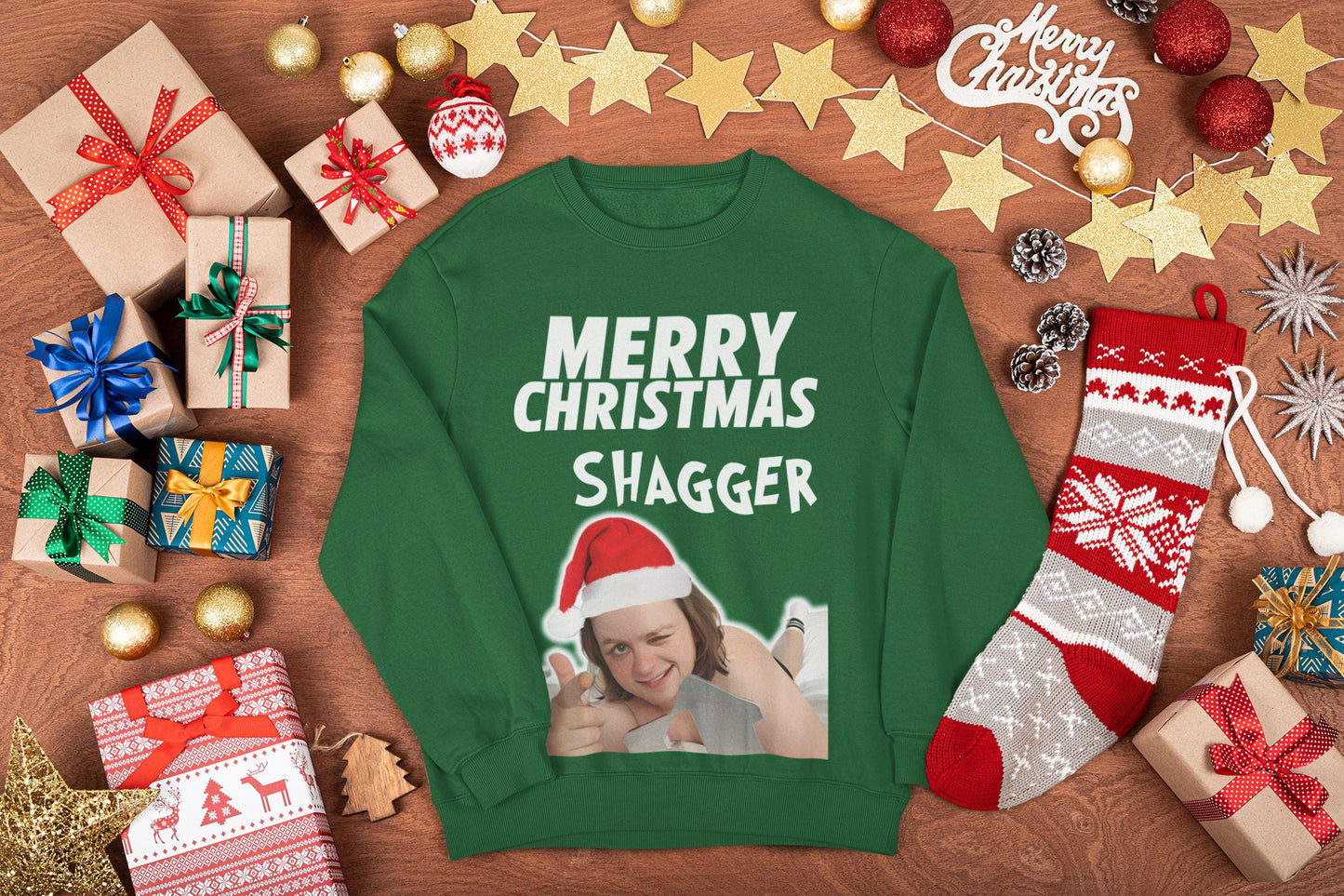 LEWIS CAPALDI CHRISTMAS JUMPER