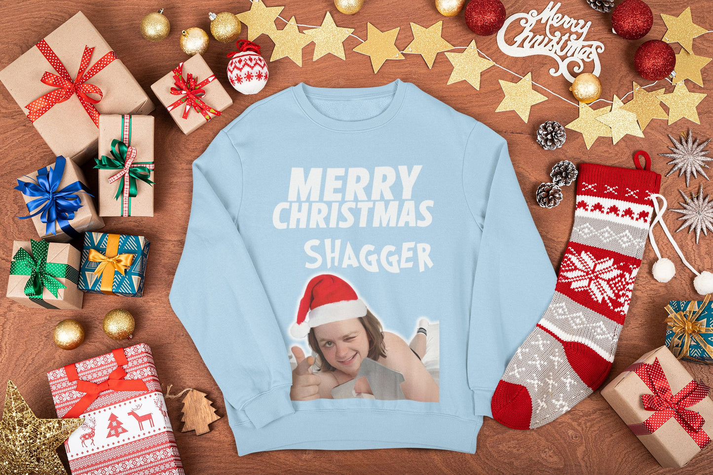 LEWIS CAPALDI CHRISTMAS JUMPER