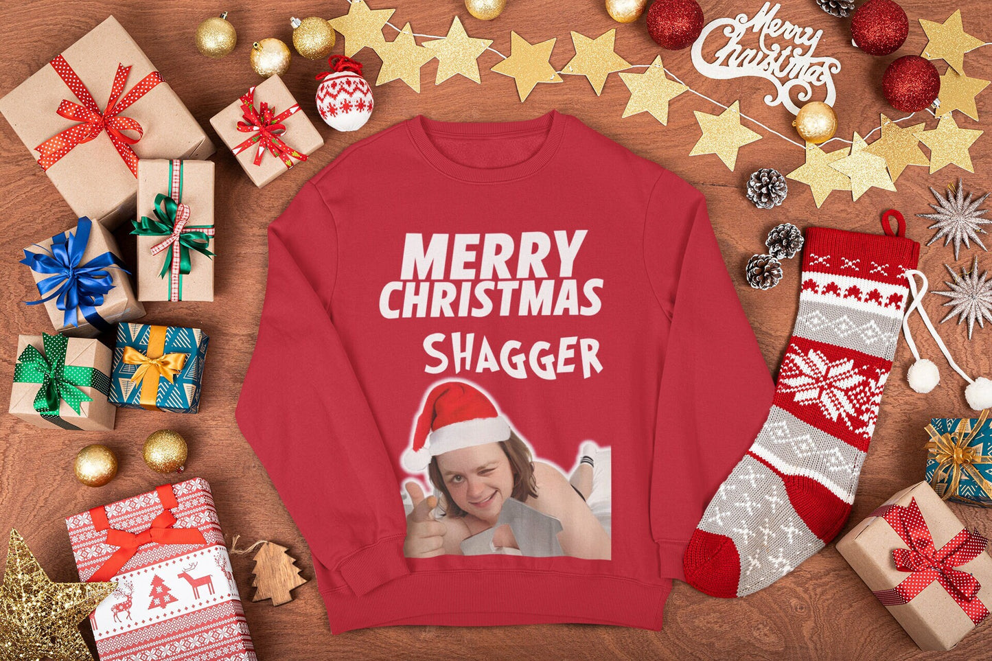 LEWIS CAPALDI CHRISTMAS JUMPER