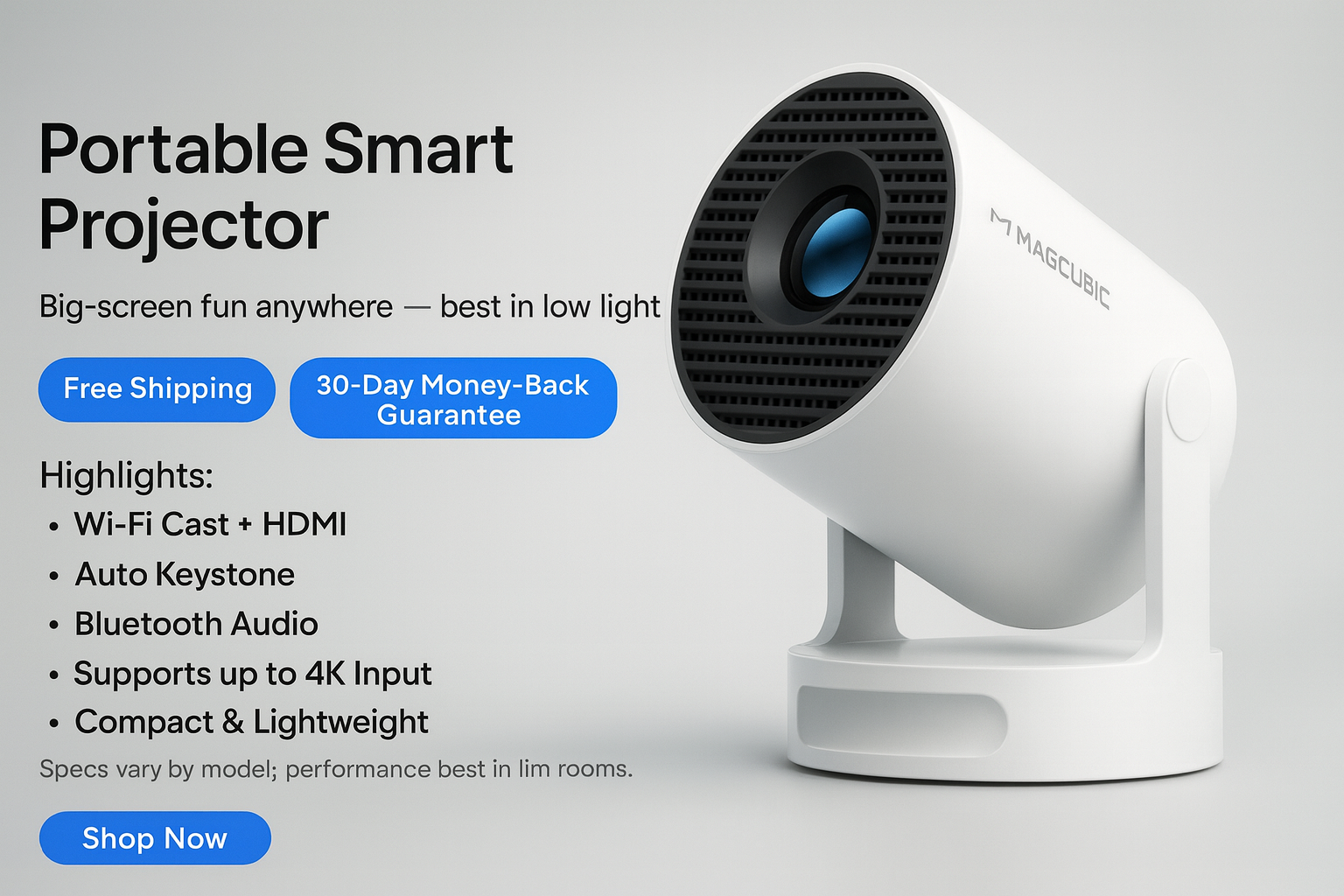 Festive projector for Christmas movie nights in living room, Projector for Christmas cinema nights