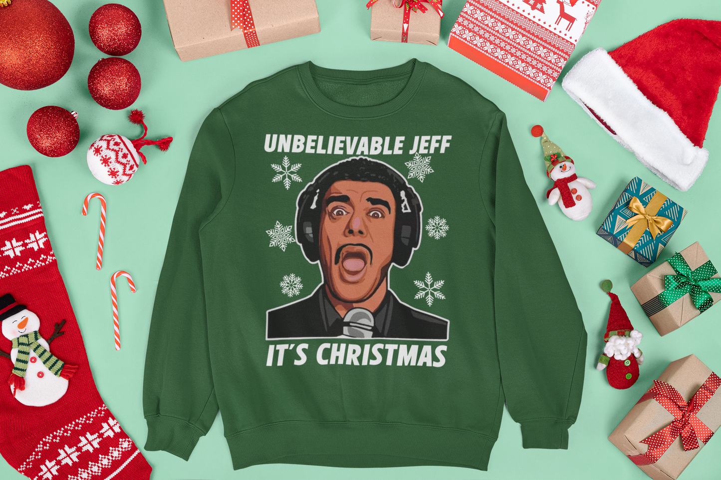 CHRIS KAMARA CHRISTMAS JUMPER