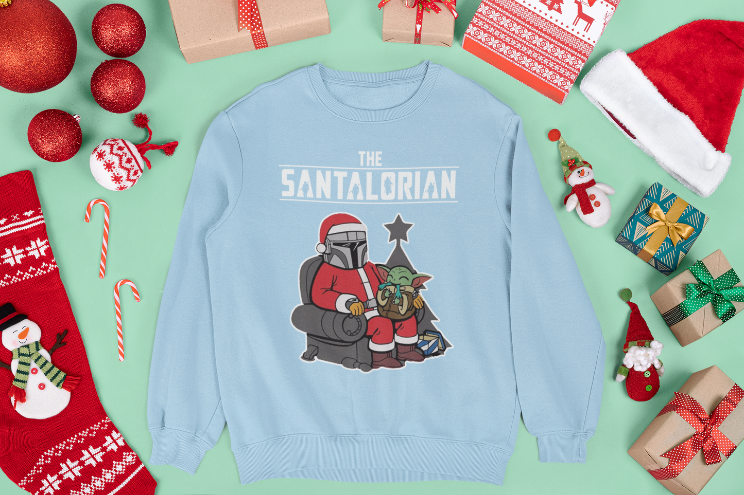THE SANTALORIAN CHRISTMAS JUMPER