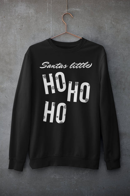 SANTA'S LITTLE HO HO HO CHRISTMAS JUMPER