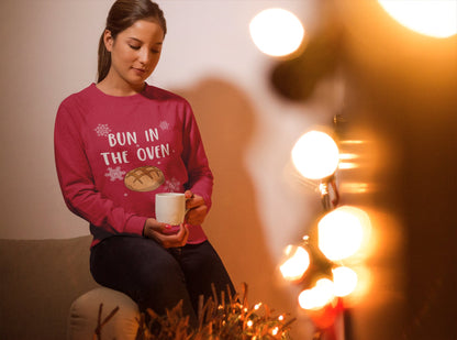 BUN IN THE OVEN CHRISTMAS JUMPER