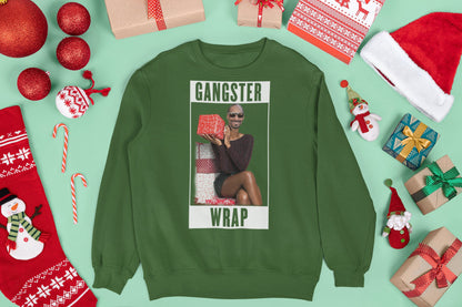 SNOOP GANSTER WRAP CHRISTMAS JUMPER