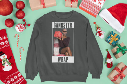 SNOOP GANSTER WRAP CHRISTMAS JUMPER