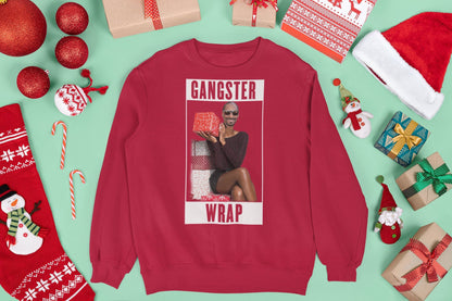 SNOOP GANSTER WRAP CHRISTMAS JUMPER