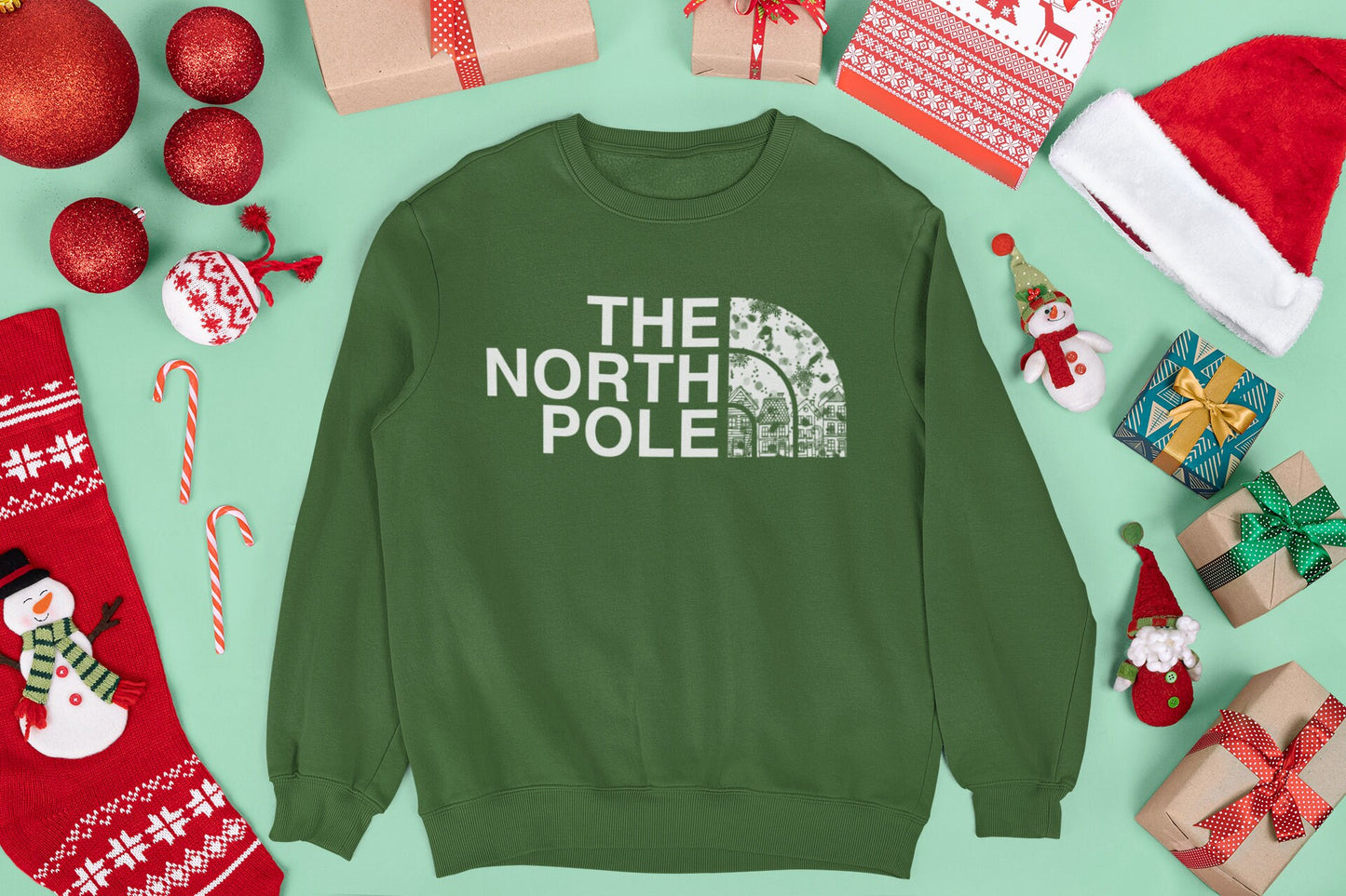 THE NORTH POLE CHRISTMAS JUMPER