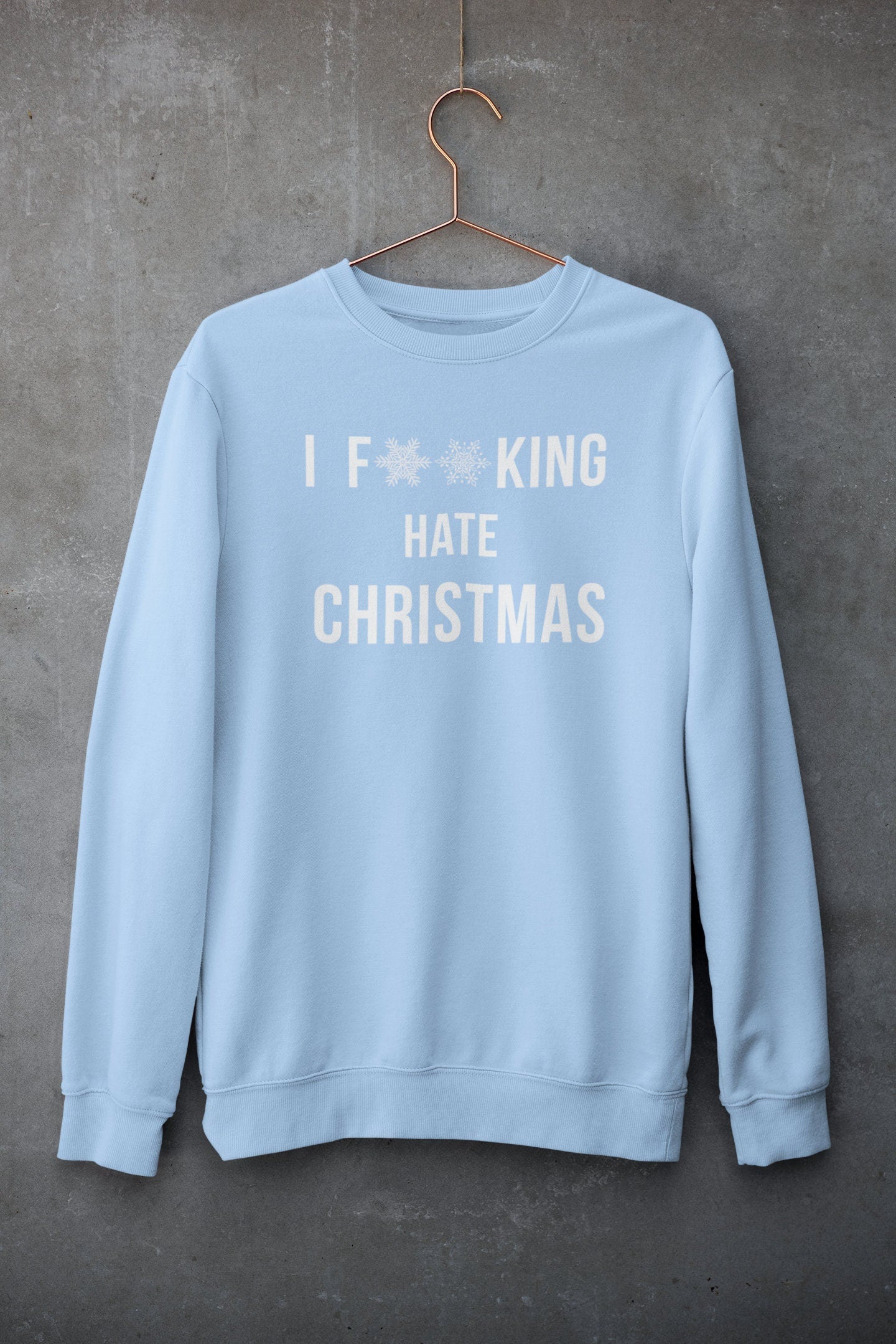 I F**KING HATE CHRISTMAS JUMPER