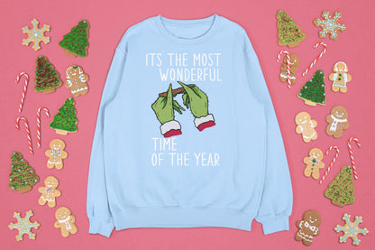 THE MOST WONDERFUL TIME OF THE YEAR CHRISTMAS JUMPER