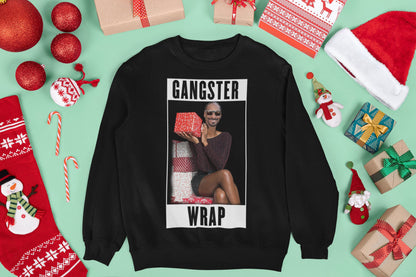 SNOOP GANSTER WRAP CHRISTMAS JUMPER