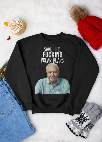 DAVID ATTENBOROUGH CHRISTMAS JUMPER