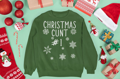 CHRISTMAS CUNT MATCHING JUMPERS