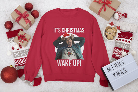 EDDIE MUNSON STRANGER THINGS CHRISTMAS JUMPER