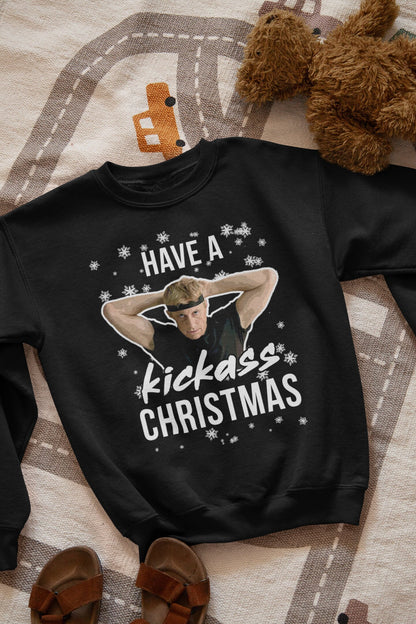 Children's Cobra Kai Inspired Christmas Jumper
