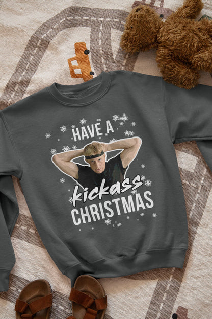 Children's Cobra Kai Inspired Christmas Jumper